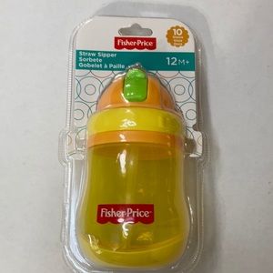NWT Fisher Price 10oz Straw Sipper